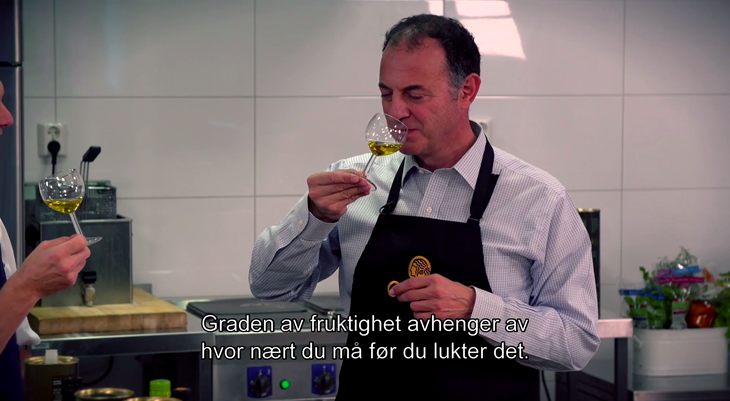 Aris besøker HG-TV: Extra Virgin Olivenolje smaking og nigiri-oppskrift
