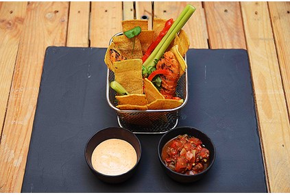 Crudite Buffalo Wings