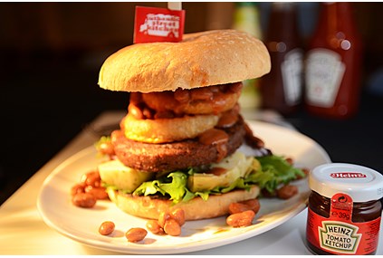 Sloppy Veggie burger