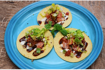 Poke Laksetaco