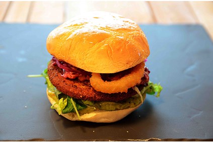 Vegetarisk Falafelburger