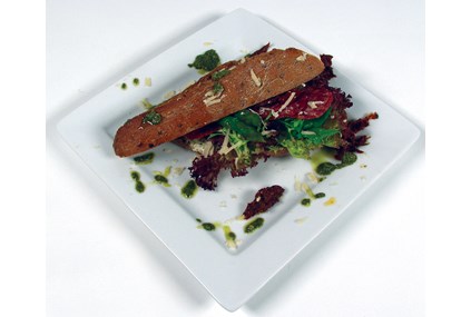 Italiensk Salami og Parmesan