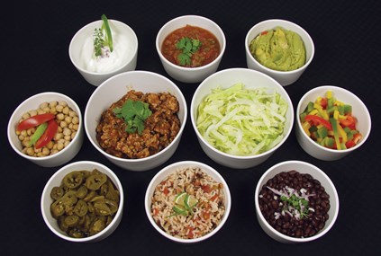 Sunn texmex buffet