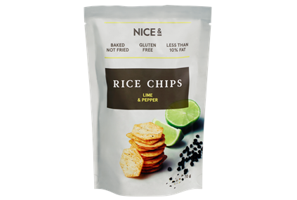 Rice Chips Lime  Pepper