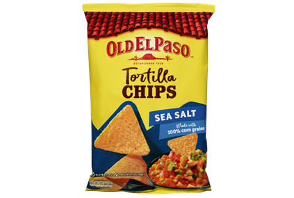 Crunchy Tortilla Chips Seasalt