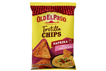 Crunchy Tortilla Chips Paprika