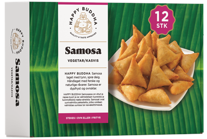 Samosa m karri grønnsaker