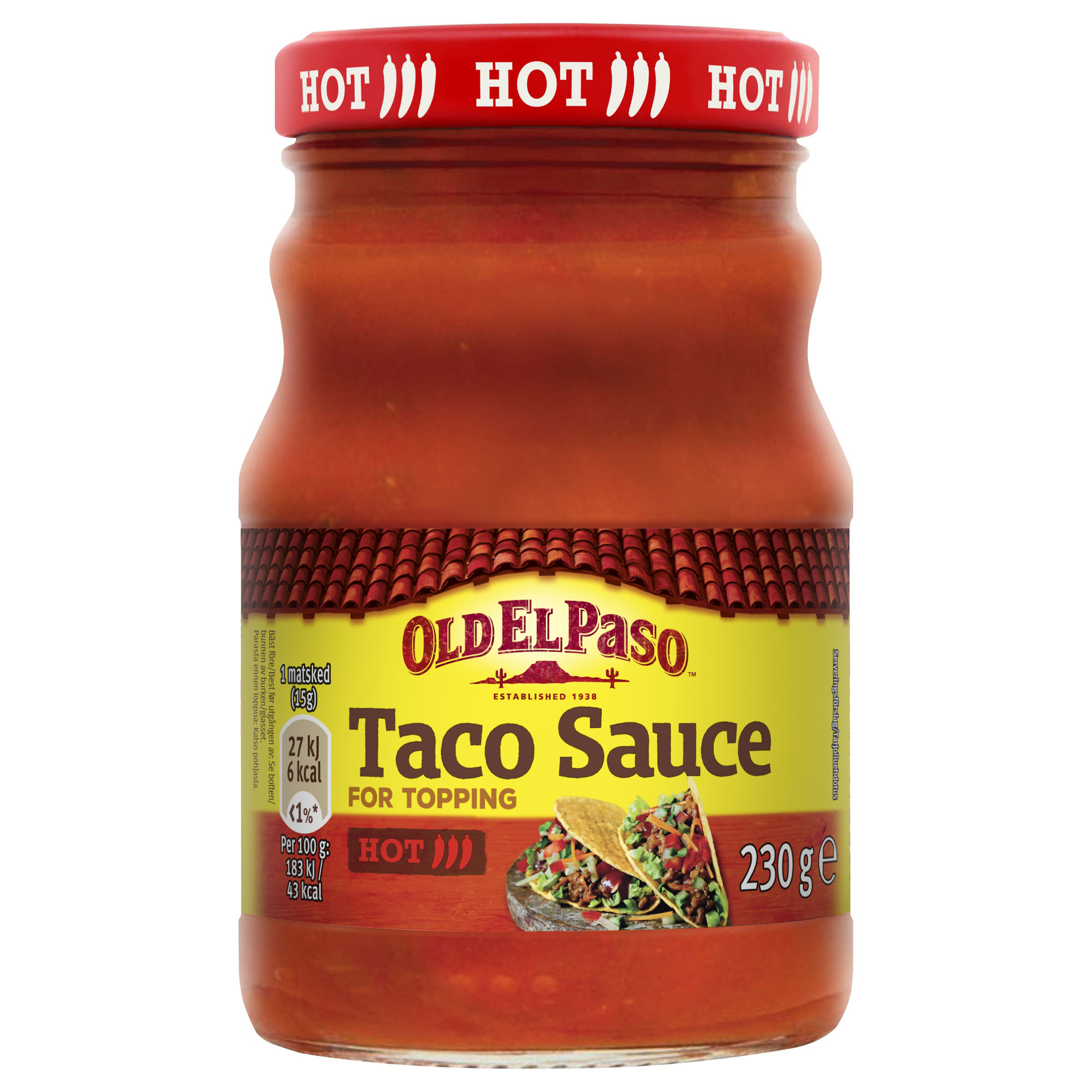 Old El Paso Taco Sauce Hot HaugenGruppen