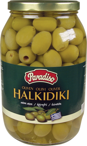 Oliven Gourmet Halkidiki Grønn