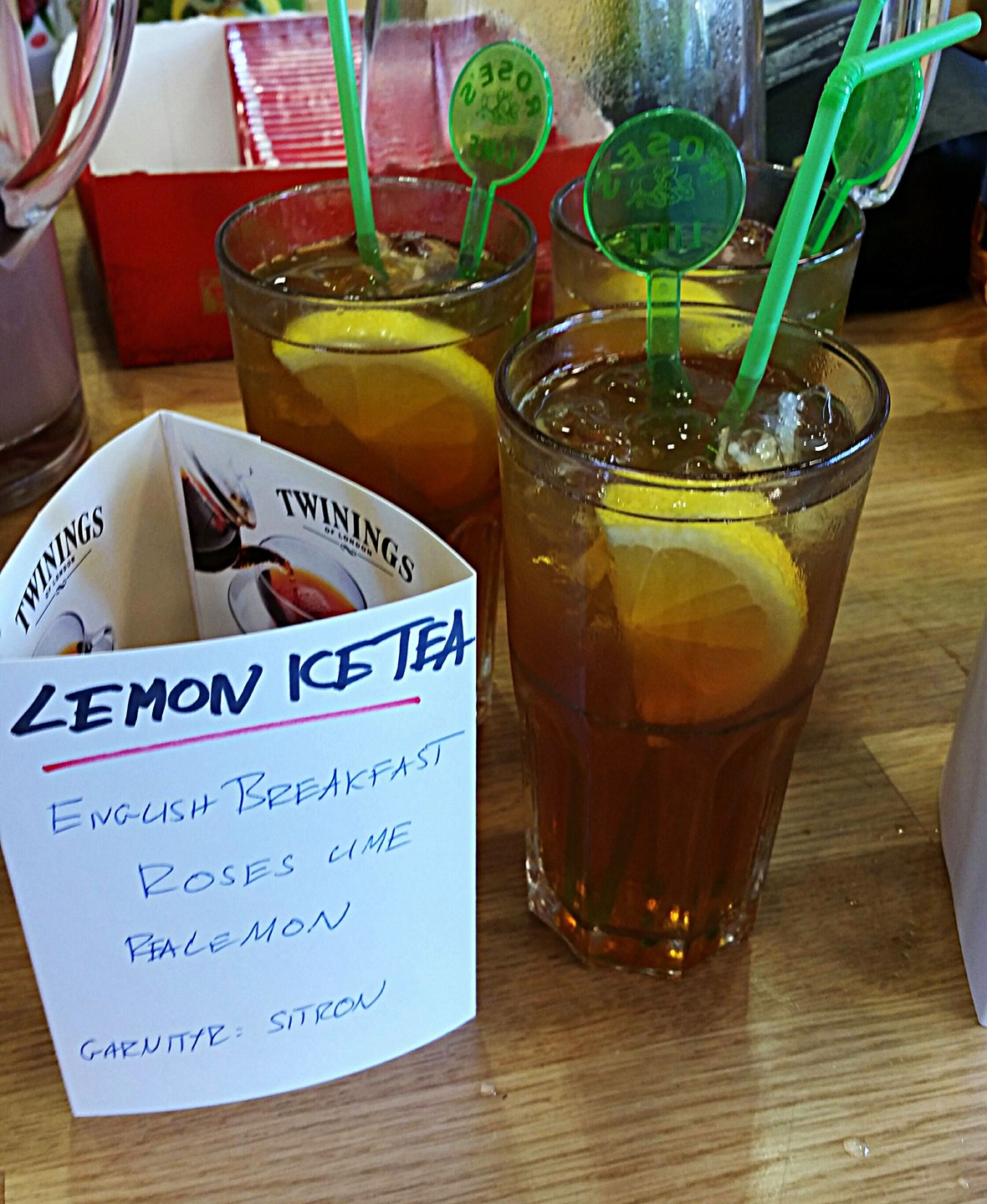 Lemon Iced Tea