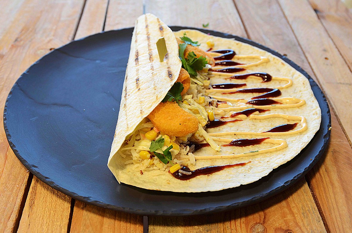 Corny Corn Wrap vegetarisk