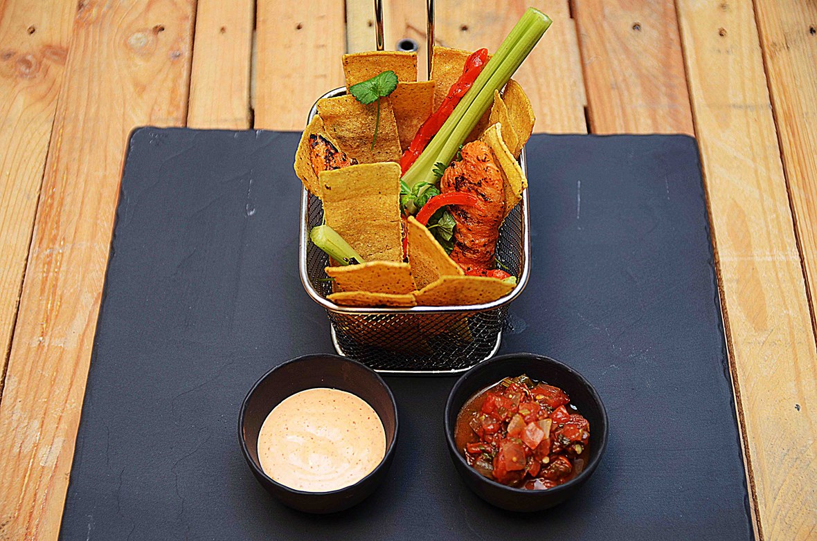 Crudite Buffalo Wings