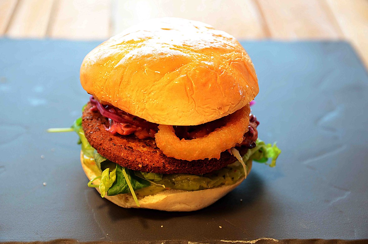 Vegetarisk Falafelburger