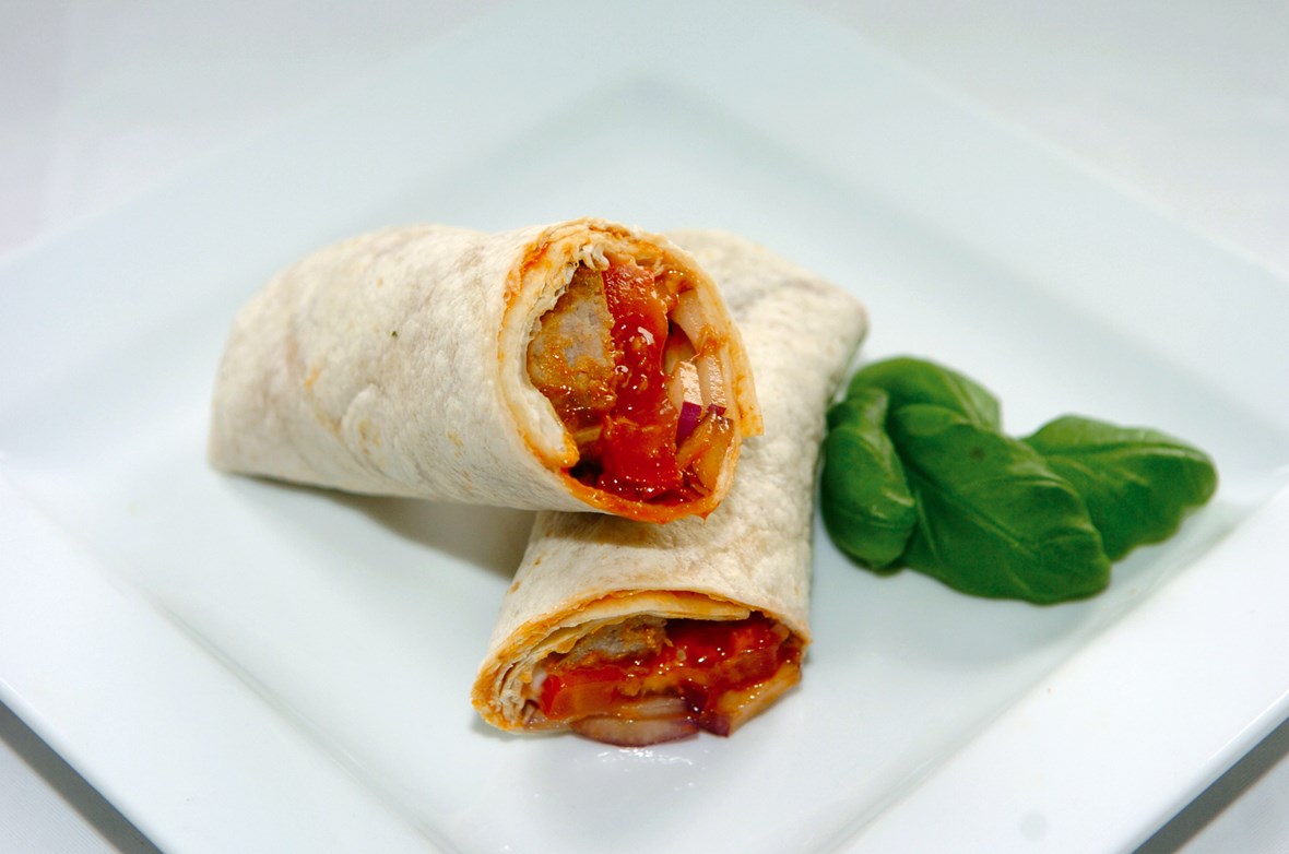 Albondigas wrap (spanske kjøttboller)