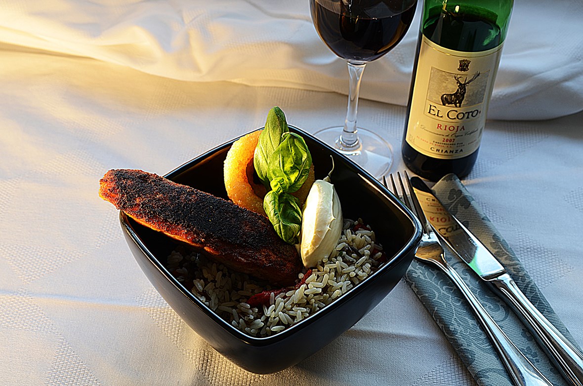 Black'n Cajun Salmon