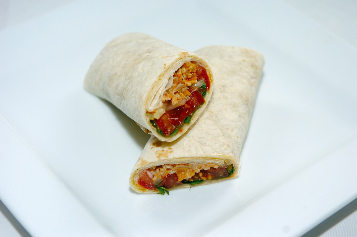 Chicken Curry Wrap