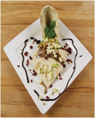 Dessert tortilla