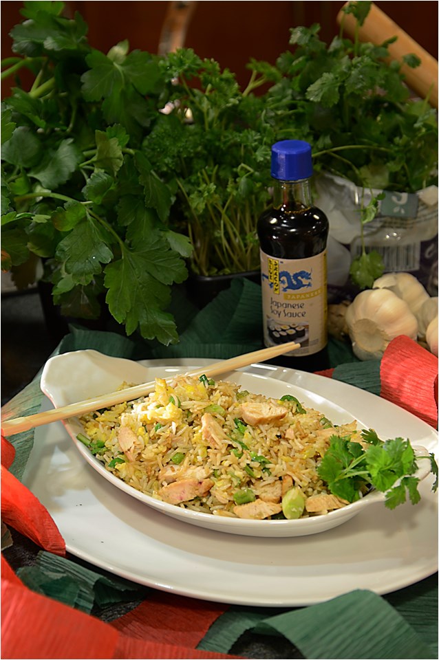 Fried Rice med Kylling
