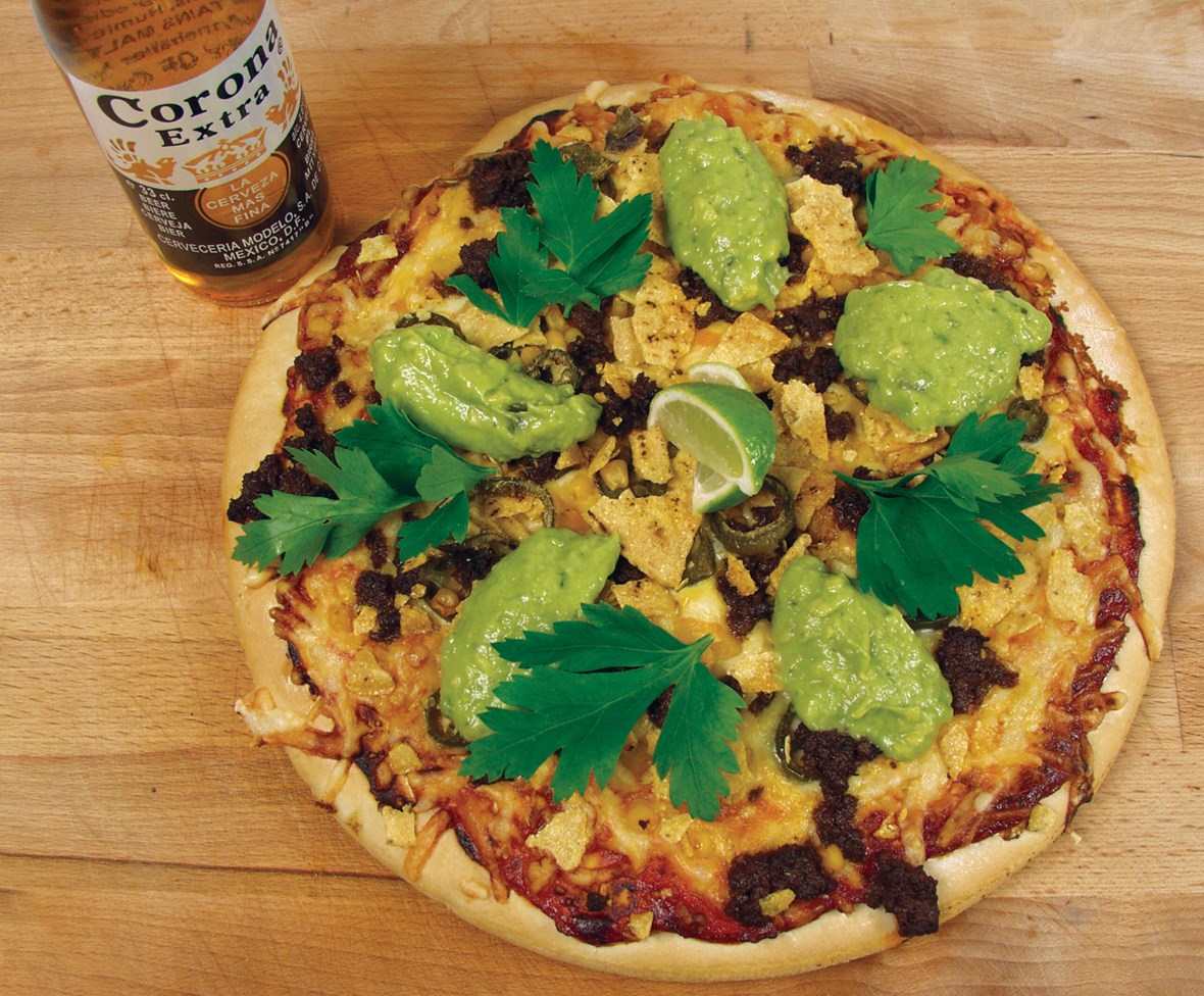 Meksikansk Taco-pizza