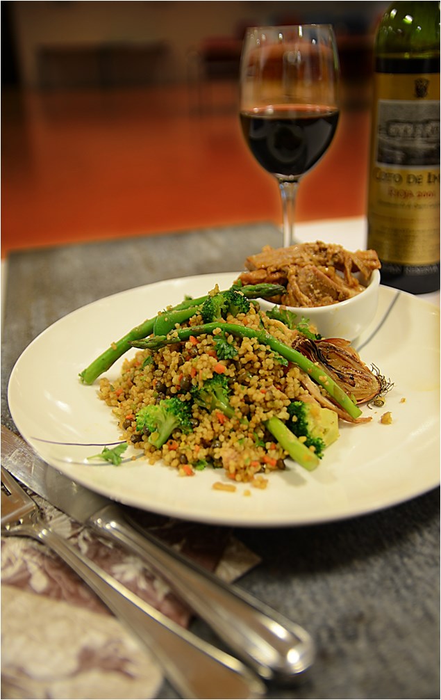 Pulled Pork & Couscous Gourmet