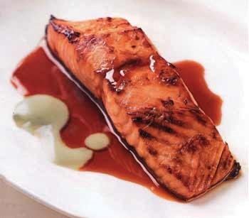Salmone Mescal med avokadosalsa og ristede grønnsaker